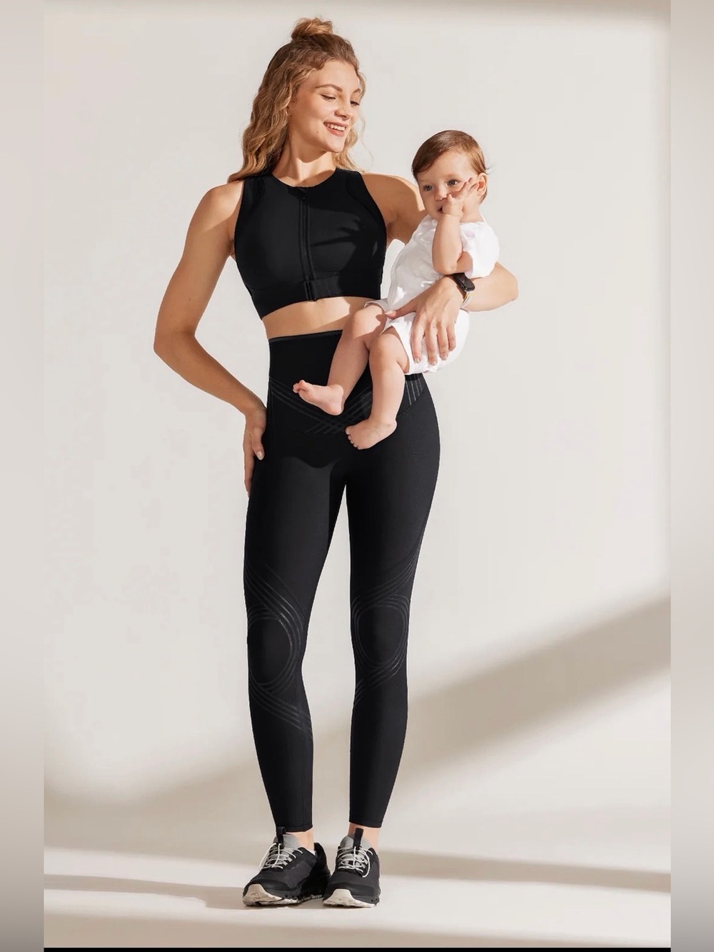 Fanka RecoverEZ Postpartum Leggings in Black